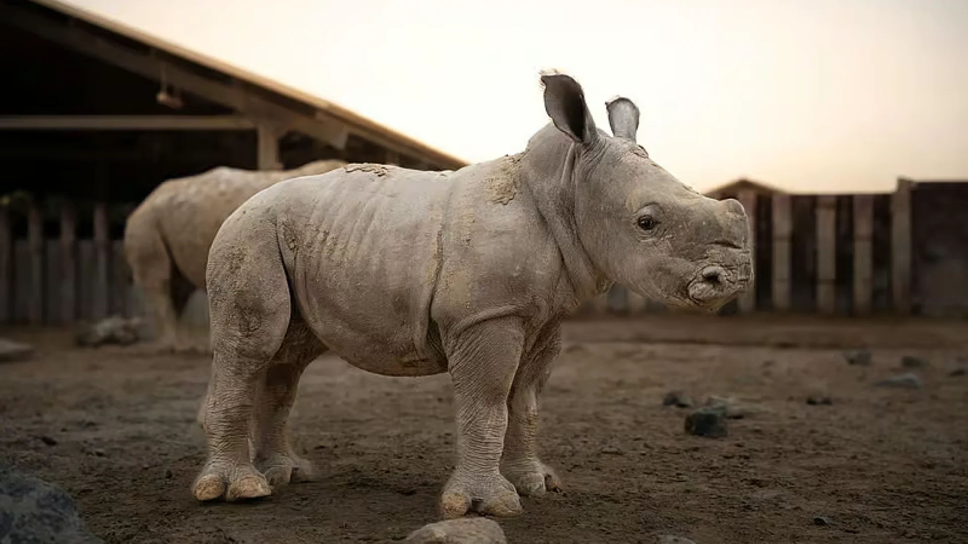 Salam the Rare White Rhino Calf Born in Dubai | Die Geissens Real Estate | Luxus Immobilien mit Carmen und Robert Geiss – Die Geissens in Dubai